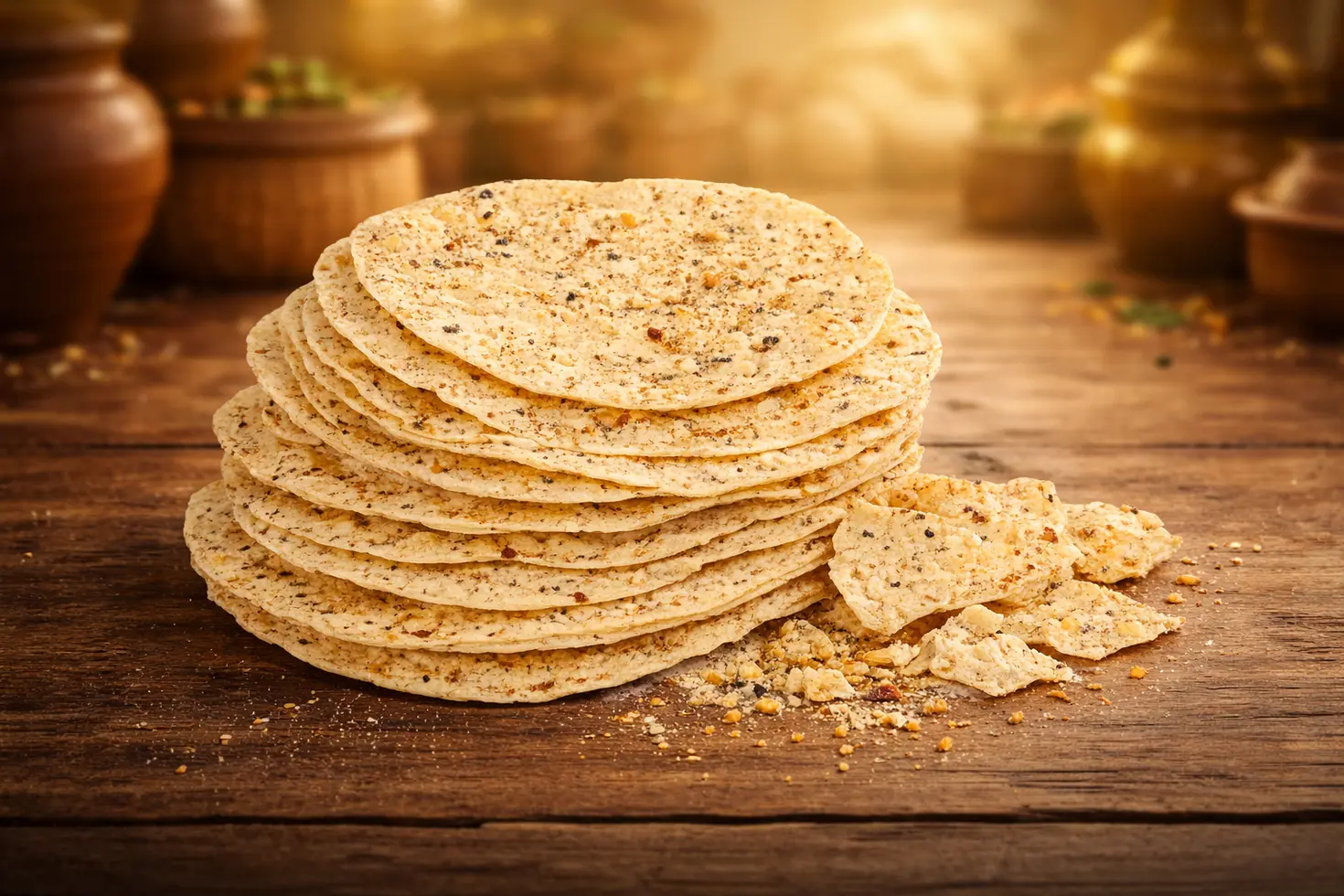 Crispy & Authentic Rajasthani Papad